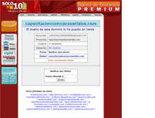 Tablet Screenshot of capacitacionesempresariales.com